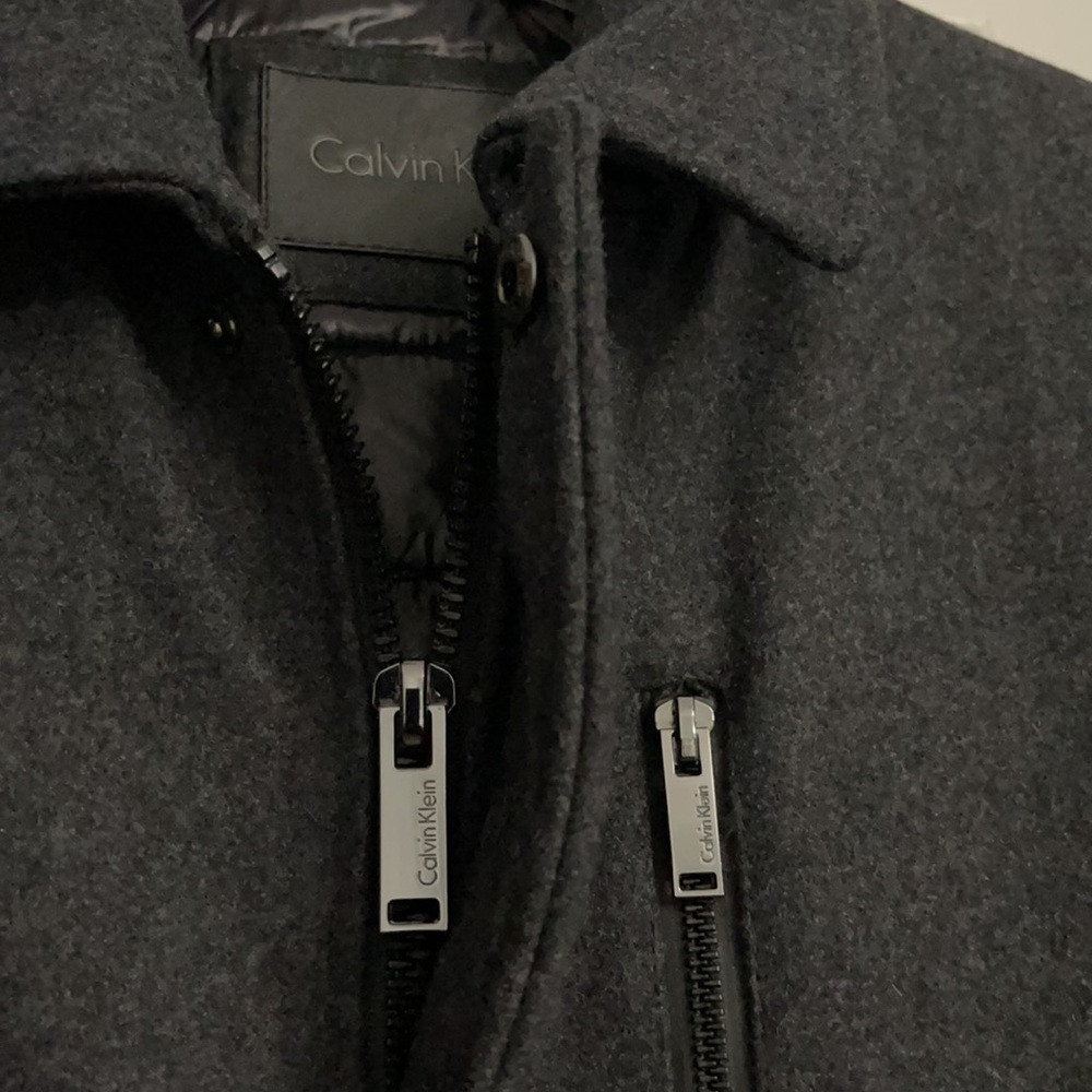 Calvin Klein Wool Jacket, Mens sz: Small - Picture 3 of 8